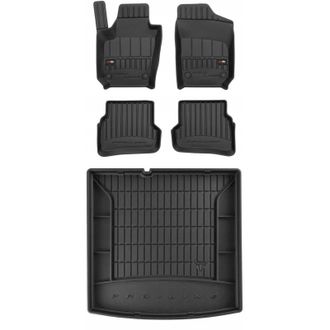 OEM Set Alfombrillas Goma 3d Skoda Fabia 3 Kombi 2014-2022 D