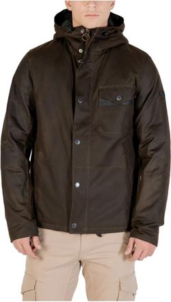 Barbour Kevlar Wax Jacket - Heren - Winterjassen - Groen - M - Katoen - Jassen