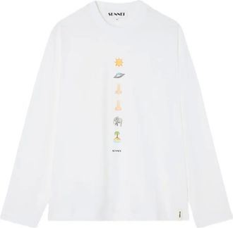 Sunnei T-shirt con stampa - Bianco