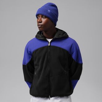 Nike Jordan Mens Jordan Flight Mountainside Therma-FIT Full-Zip Hoodie in Black | IO1840-010