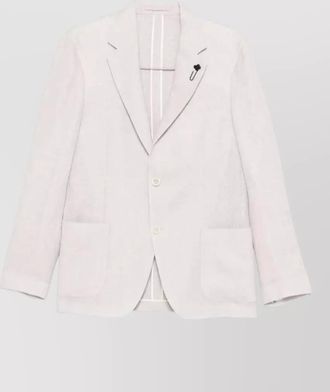 Lardini linen virgin wool blazer