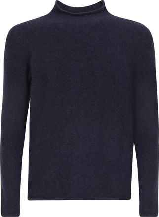 Original Vintage Elmer Turtleneck - Heren - Coltruien - Blauw - L - Wol - Truien & Vesten