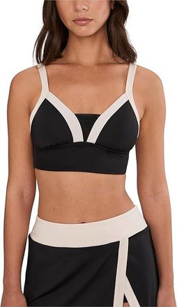 Nike Bold Color Block Midkini Womens Clothing Black : XL, Polyester/Spandex