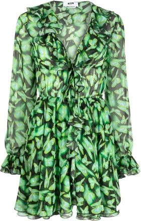 Msgm Mujer, Vestidos, Multicolor, Talla: S