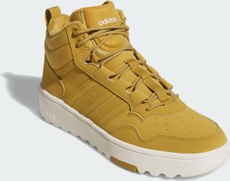 adidas Mens Hoops 4.0 Mid Shoes - Mustard - Size UK 10.5