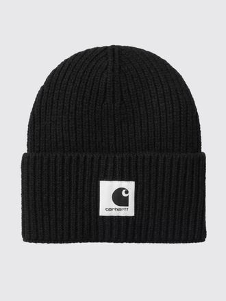 Carhartt Work in Progress Beanie in misto lana con risvolto e patch logo frontale