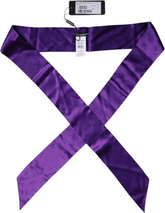 Dolce & Gabbana Zijde Satijnen Sjaal