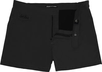 MC2 Saint Barth Black Man Swim Shorts