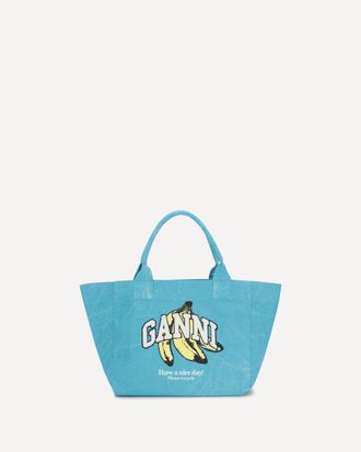 Ganni Medium Banana print Tote Bag Female UNI