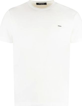 Dsquared2 Cool Fit T-Shirt - Heren - T-shirts - Wit - S - Katoen - Tops