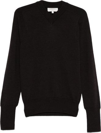 STUDIO NICHOLSON V-neck Merino-wool Sweater