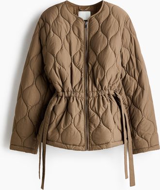 H&M THERMOLITE Steppjacke - Beige