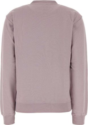 Diesel Womens Lilac Cotton Sweatshirt 65c Exterior: Elastane Maglieria Sweater