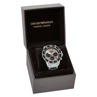 Emporio Armani horloge AR11722 zilverkleurig