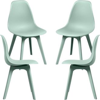 Regalos Miguel Packs Sillas Comedor - Pack 4 Sillas Kelen Suprym - Celadón