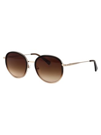 Longchamp Womens Sunglasses Lo176s Gold Metal
