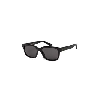 Gucci Zonnebrillen - Heren - Zonnebrillen - Zwart - 56 MM - Accessoires