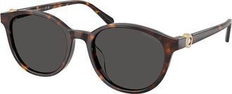 Swarovski SK6075D Asian Fit 100287 Womens Sunglasses Tortoiseshell Size 55