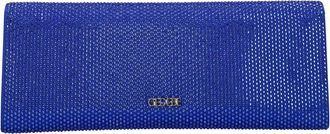 Gedebe Envelope Satijnen Clutch - Dames - Clutches - Blauw - ONE Size - Satijn - Tassen