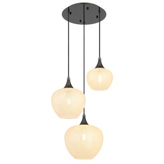 Globo Lighting Lampada A Sospensione - Maxy - Bianco - Vetro - &Oslash; 49cm