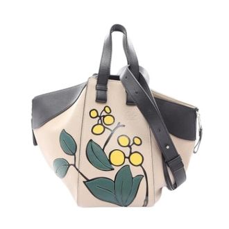 Loewe Pre-owned Tote Bag - Dames - Vintage Shopper - Beige - ONE Size - Leer - Vintage