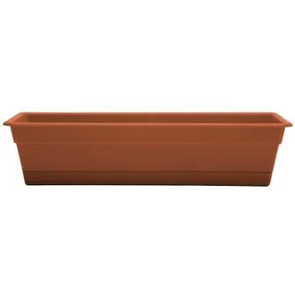 Bloem 24 Inch Dura Cotta Window Box Planter in Brown at Nordstrom
