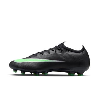 Nike Mens Mercurial Vapor 17 Elite Artificial-Grass Low-Top Soccer Cleats in Black | IO4252-001