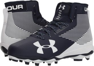 Under Armour Mens UA Hammer MC Midnight Navy/White 12 D US