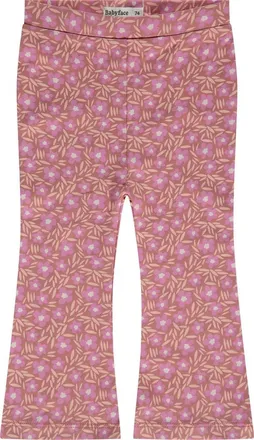 Babyface Floral Print Flared Pants in Lemonade at Nordstrom, Size 24M