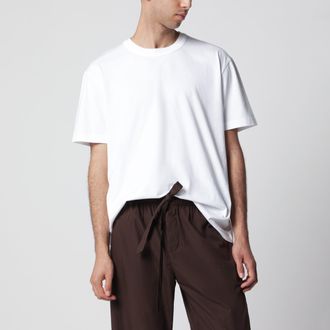 Tekla White short-sleeve T-shirt