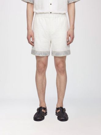 Commas Pantaloncini Trim Resort in misto lino