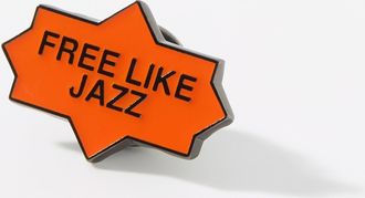 Undercover Mens Free Like Jazz pin