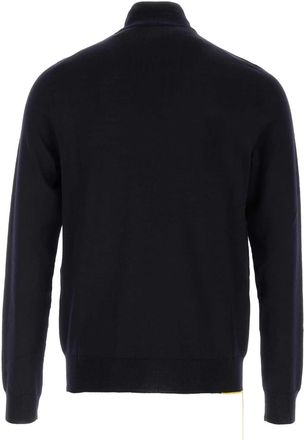 Fendi Wool Knit Sweater - Navy