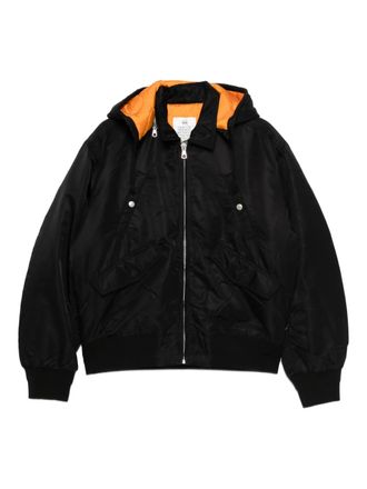 St&uuml;ssy Flight hooded zip jacket - Black