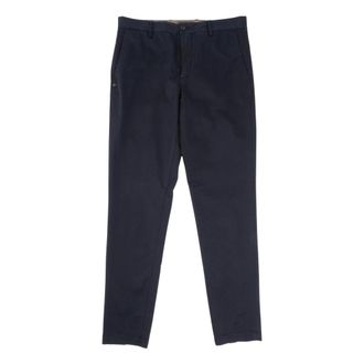 White Sand Broeken, Heren, Blauw, XL, Katoen, Slim Fit Chino