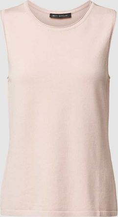 Betty Barclay Stricktop mit Rundhalsausschnitt in Rose, Gr&ouml;&szlig;e 44