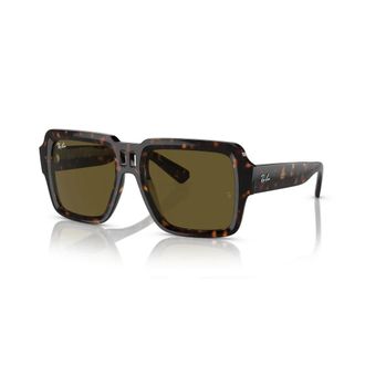 Ray-Ban Trendy Unisex Magellan Zonnebril - unisex - Zonnebrillen - Bruin - 54 MM - Accessoires