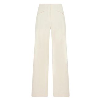 Veronica Beard Dames, Broeken, Beige, Maat: XS