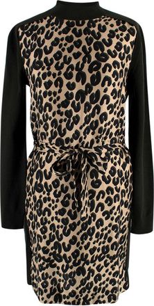 Louis Vuitton green/Leo print turtleneck Size XS