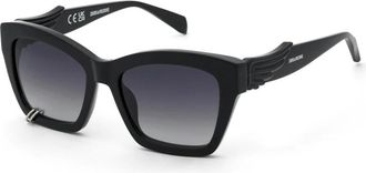 Zadig&Voltaire Szv 503V 700Y Zonnebril - Dames - Zonnebrillen - Zwart - 55 MM - Accessoires