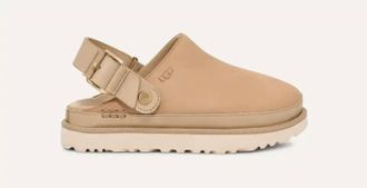 UGG Womens Goldenstar Villa Clog In Mustard Seed