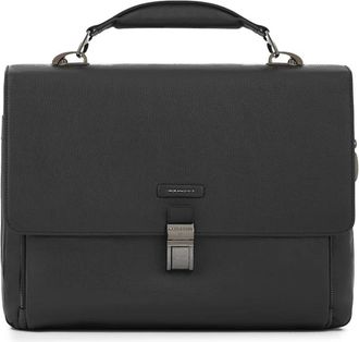 Piquadro Expandable laptop briefcase 15-6 - Heren - Laptoptassen - Zwart - ONE Size - Tassen