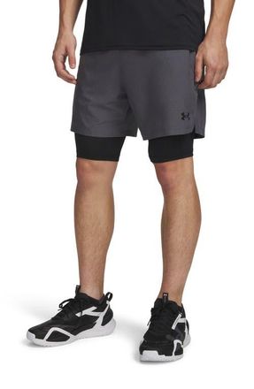 Under Armour UA Vanish Woven 2.0 2-in-1 Shorts in Castlerock at Nordstrom, Size Xx-Large