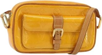 Louis Vuitton Pre-owned Cross Body Bags, female, Yellow, Size: ONE SIZE Pre-owned Vintage Cross Body Bag