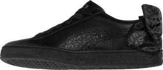 Puma (WMNS) PUMA Basket Bow - Black Leopard 367828-02