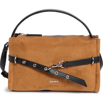 DKNY Milani Crossbody Bag in Saddle at Nordstrom Rack