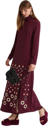 Maliparmi Maliparmi, Kleedjes, Dames, Rood, S, Polyester, Disco Cady Dress