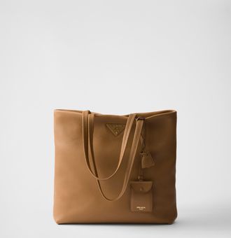 Prada Large leather tote bag