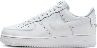 Nike Air Force 1 07 LV8 Mens Trainers HF1937 (White/Medium Soft Pink 100) UK 10 (EU 45)