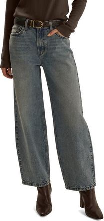 Favorite Daughter The Mercer Mid Rise Easy Straight Leg Jeans in Dublin at Nordstrom, Size 27